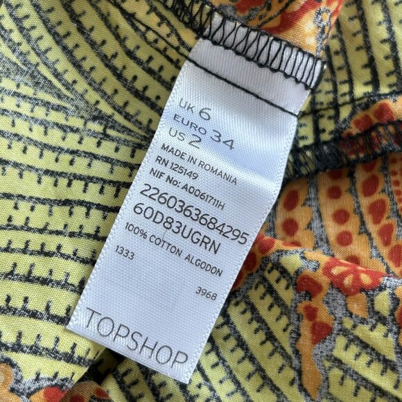 Kate Moss for Topshop Halterneck Kaftan Liberty Dress ASO Blake Lively - Picture 6 of 8